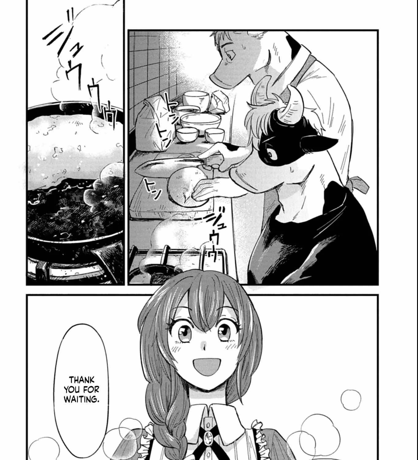 Tenkuu no Isekai Bistro-Ten - Kanban Musume Sorano ga Oishii Shiawase Todokemasu Chapter 13-eng-li - Page 53