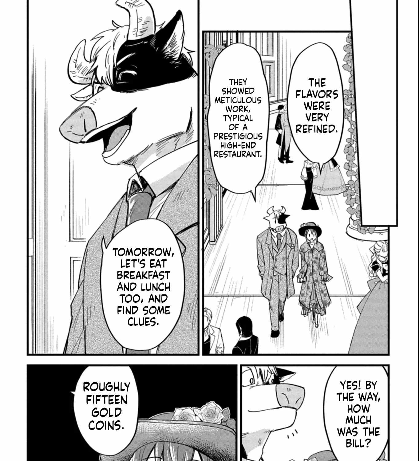 Tenkuu no Isekai Bistro-Ten - Kanban Musume Sorano ga Oishii Shiawase Todokemasu Chapter 12-eng-li - Page 41