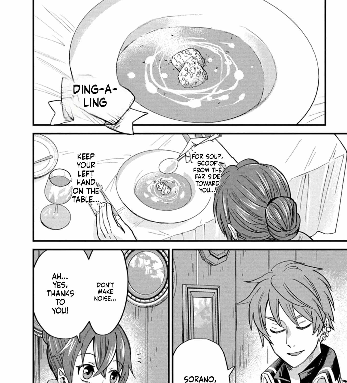 Tenkuu no Isekai Bistro-Ten - Kanban Musume Sorano ga Oishii Shiawase Todokemasu Chapter 11-eng-li - Page 35