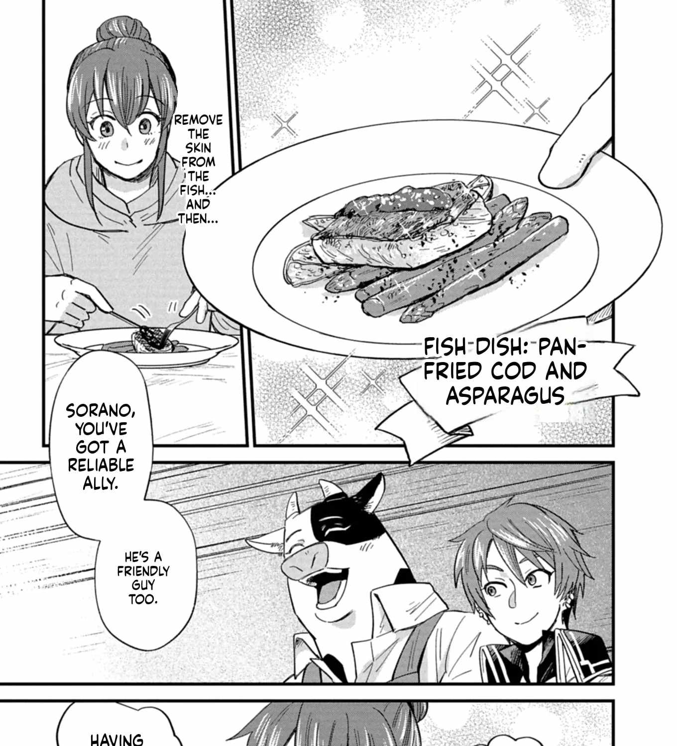 Tenkuu no Isekai Bistro-Ten - Kanban Musume Sorano ga Oishii Shiawase Todokemasu Chapter 11-eng-li - Page 41