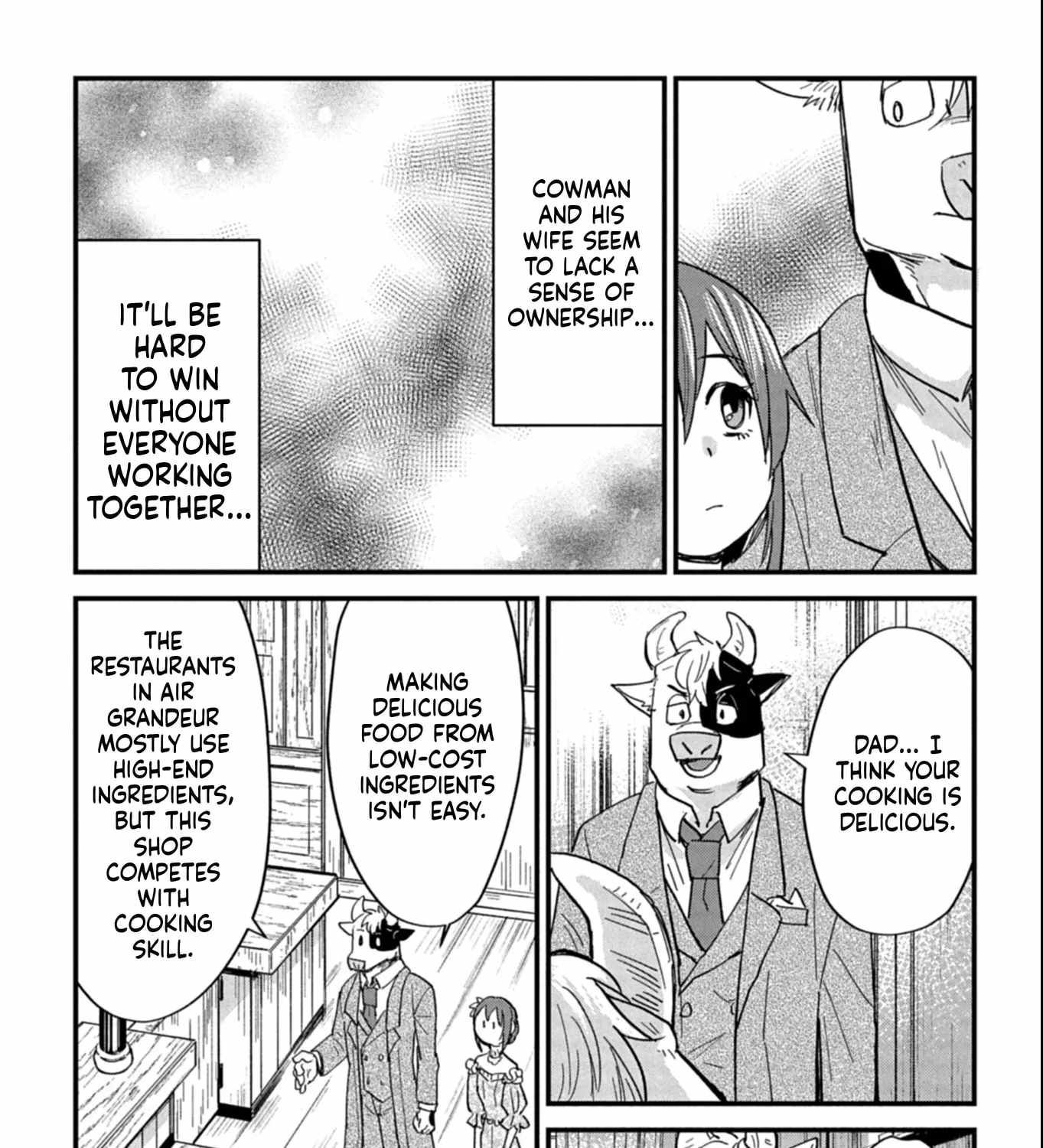Tenkuu no Isekai Bistro-Ten - Kanban Musume Sorano ga Oishii Shiawase Todokemasu Chapter 12-eng-li - Page 59