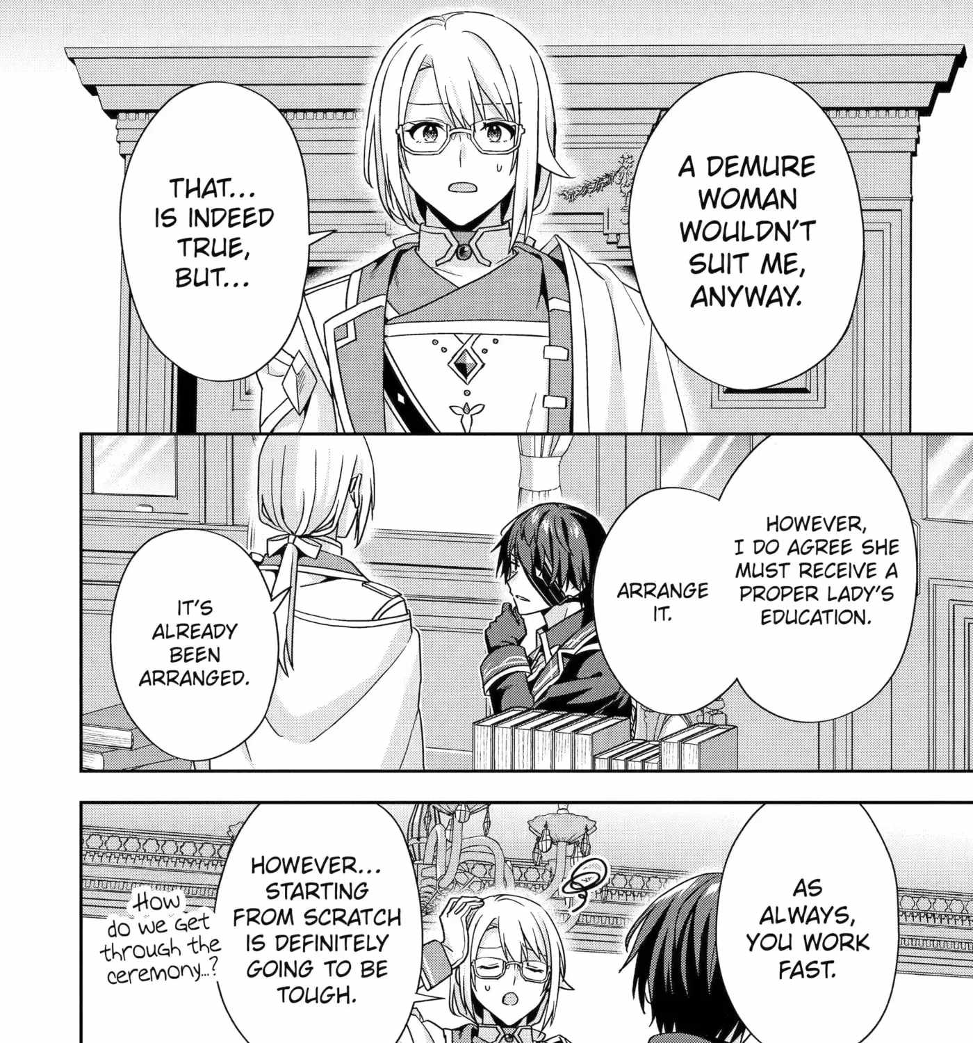 Kokou no Ou to Hidamari no Hanayome ga Saikou no Fuufu ni Naru made Chapter 5-eng-li - Page 58