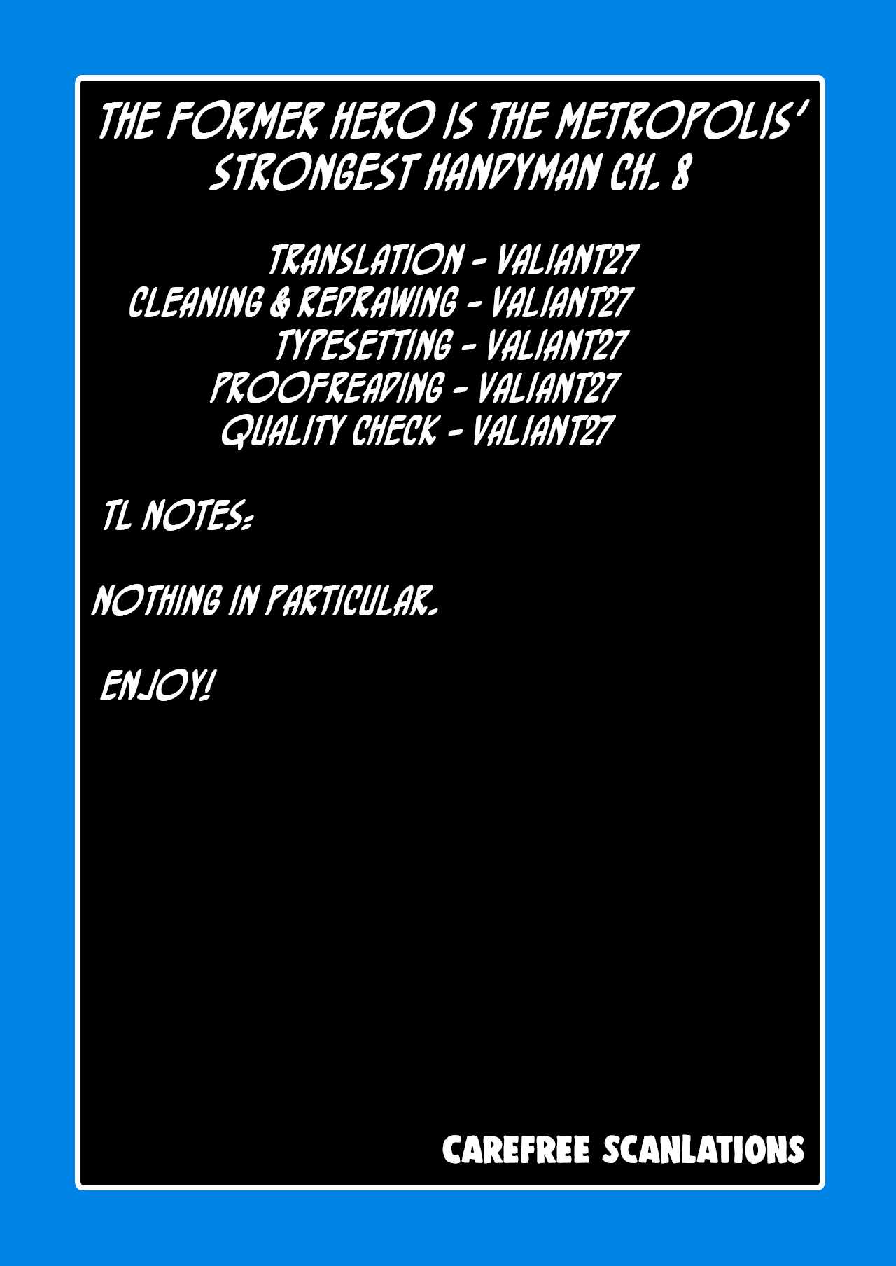 Moto Eiyuu wa Daitokai Saikyou no Benriya-san Chapter 8-eng-li - Page 24
