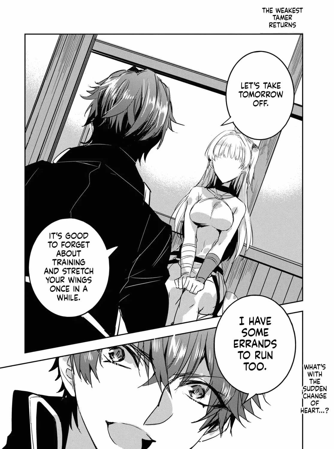 TENSAI SAIJAKU MAMONOTSUKAI HA KIKAN SHITAI ~SAIKYOU NO JUUSHA TO HIKIHANASARETE MISHIRANU CHI NI TOBASAREMASHITA Chapter 16-eng-li - Page 49