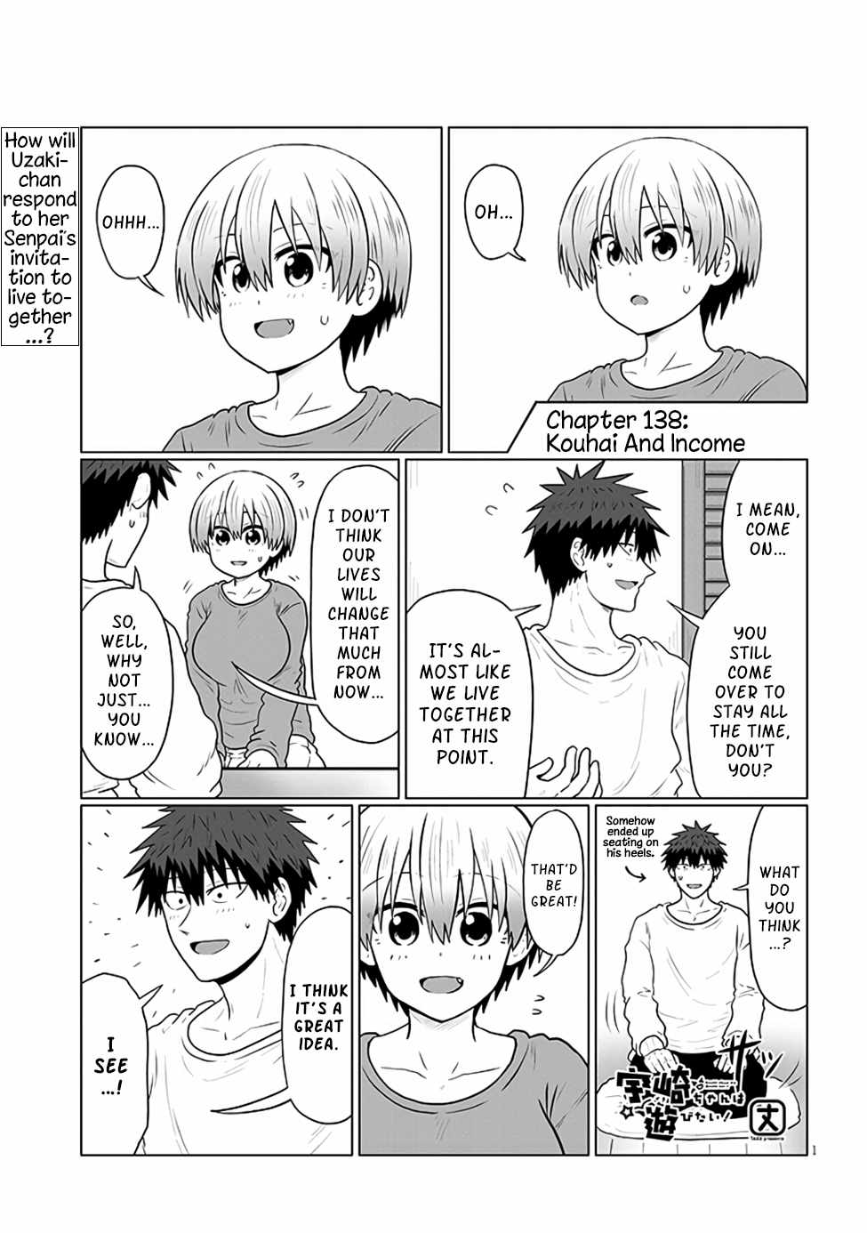 Uzaki-Chan Wa Asobitai! Chapter 138-eng-li - Page 0