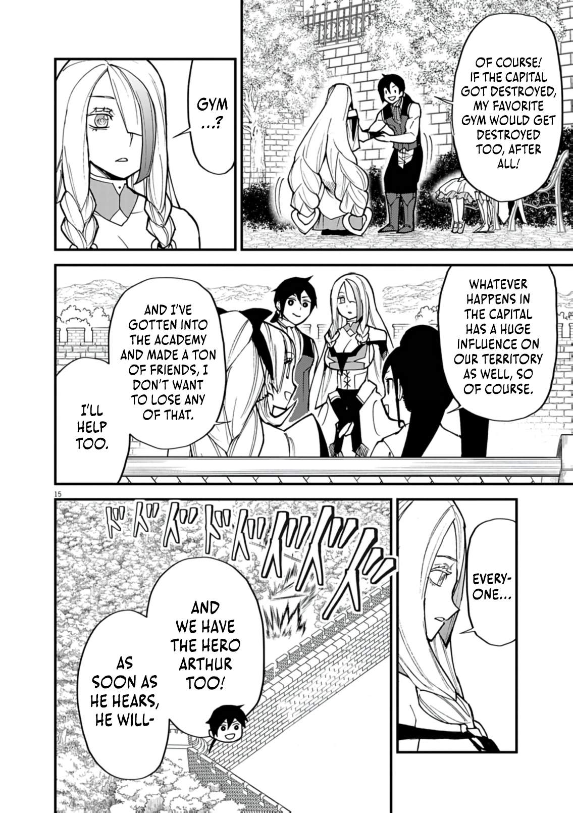 I Was Reincarnated as an Evil Noble in a Game and Became Unparalleled With My Overpowered Muscles Chapter 42-eng-li - Page 15