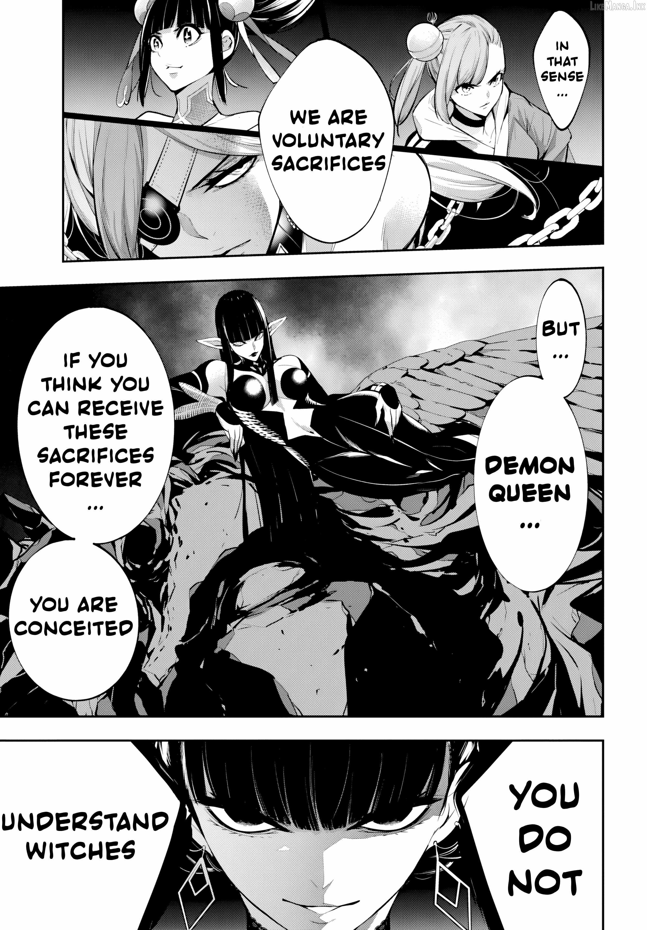 Majo Taisen: 32-nin no Isai no Majo wa Koroshiau Chapter 68-eng-li - Page 22