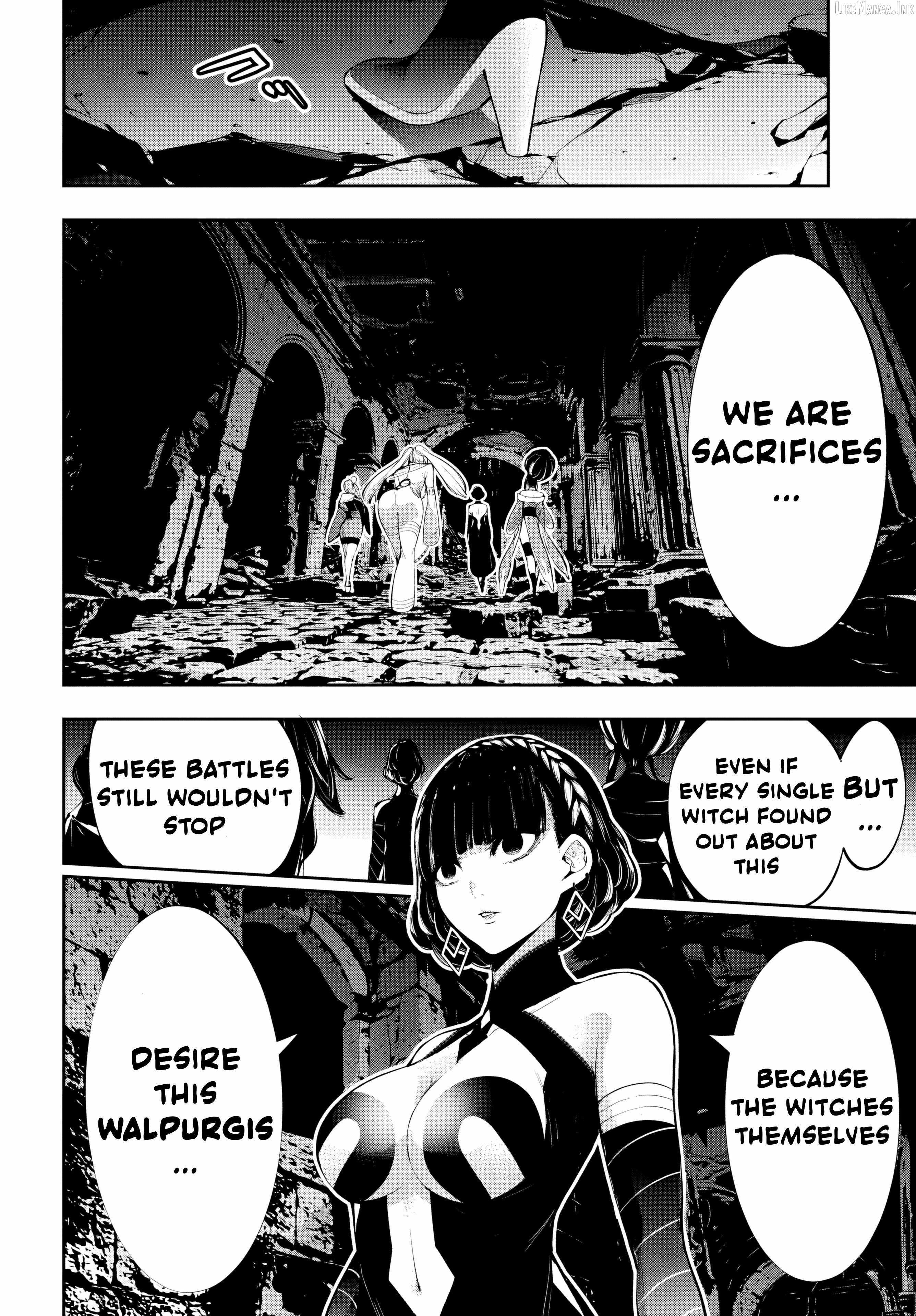 Majo Taisen: 32-nin no Isai no Majo wa Koroshiau Chapter 68-eng-li - Page 21