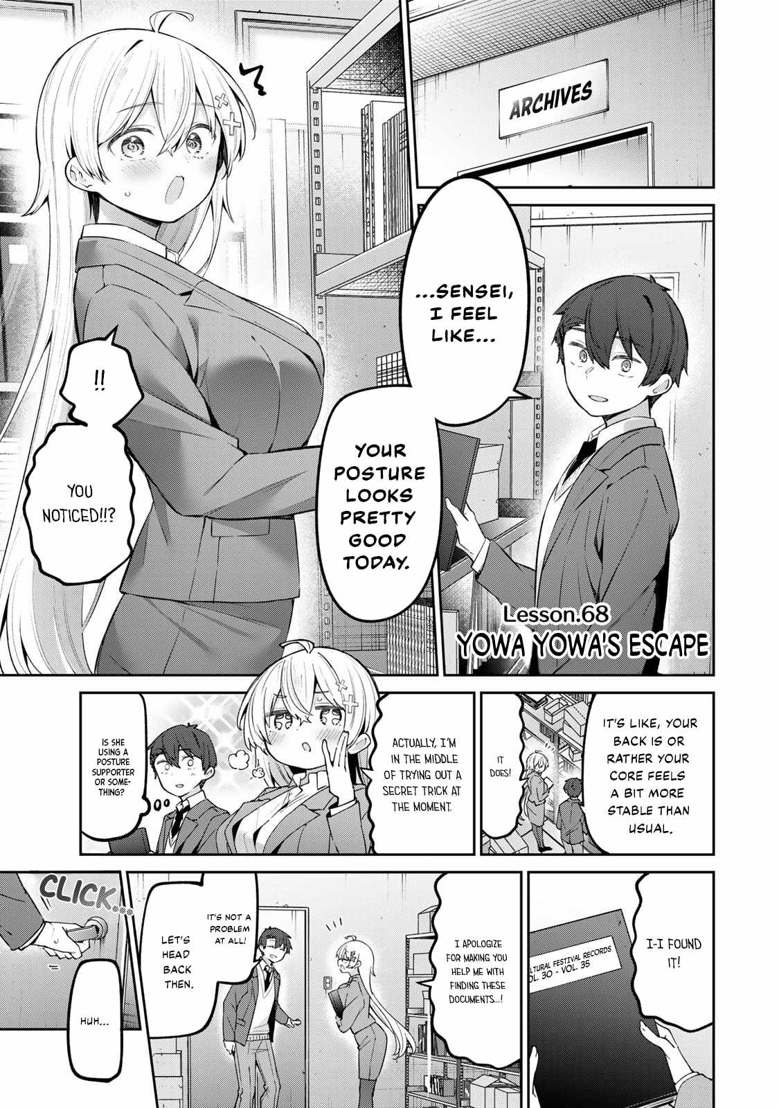 Yowa Yowa Sensei Chapter 68-eng-li - Page 0