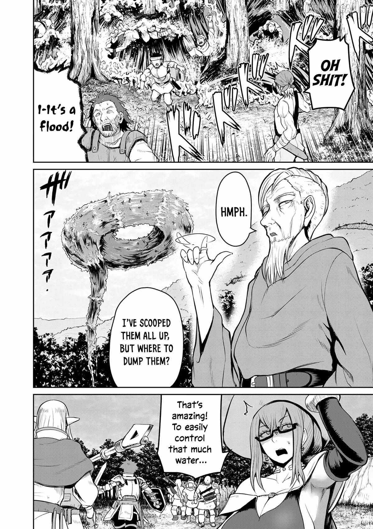 Henkyou no Ofuroya-san, Harem ni naru ~Yamaoku ni Arusabireta Onsen no Kounou ga Chiutosugite Onna Bouken-sha ni Daininkina Ken~ Chapter 11-eng-li - Page 8