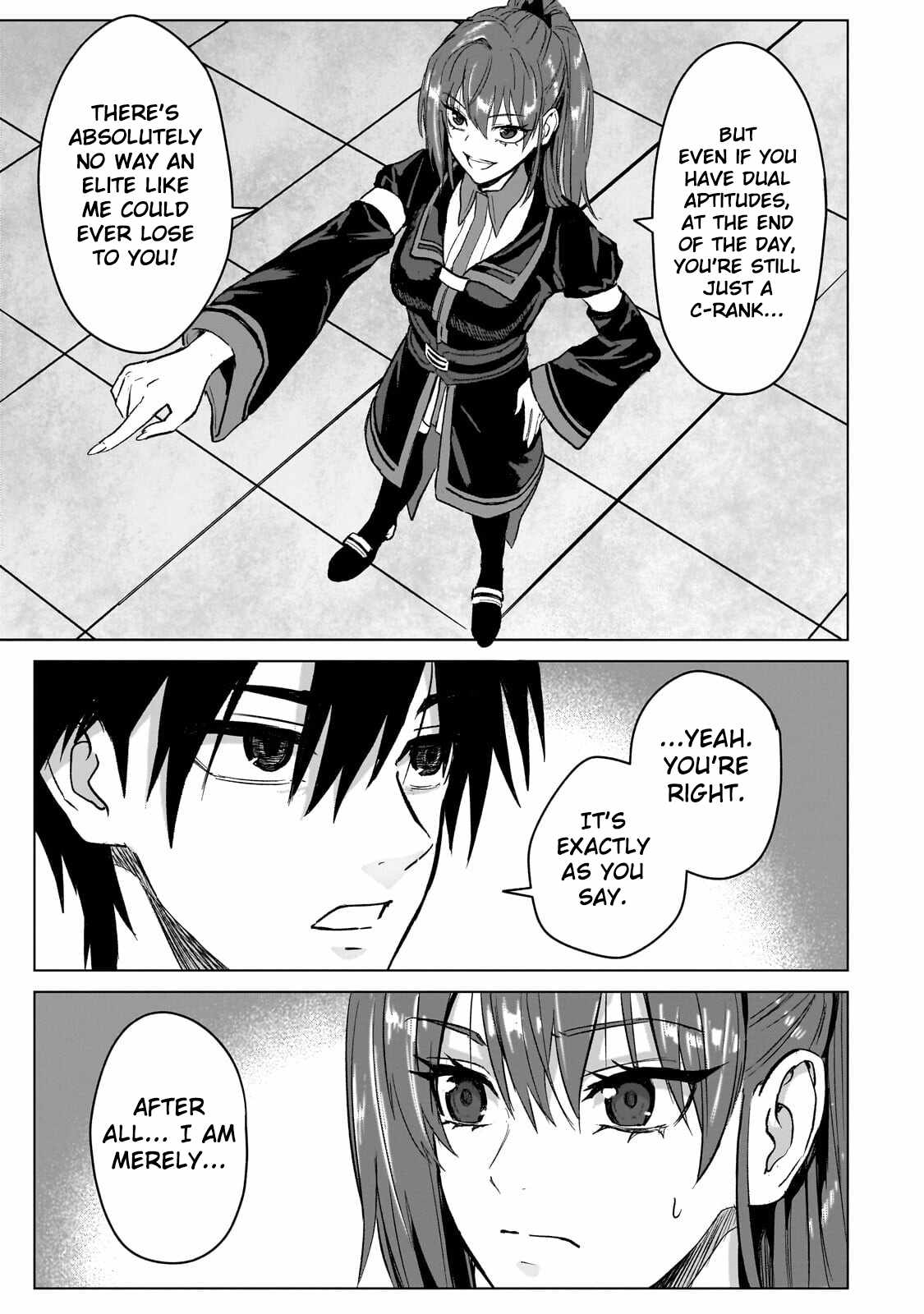Jibun Wo SSS Kyuda to Omoikondeiru C Kyu Majutsu Gakusei Chapter 5-eng-li - Page 17