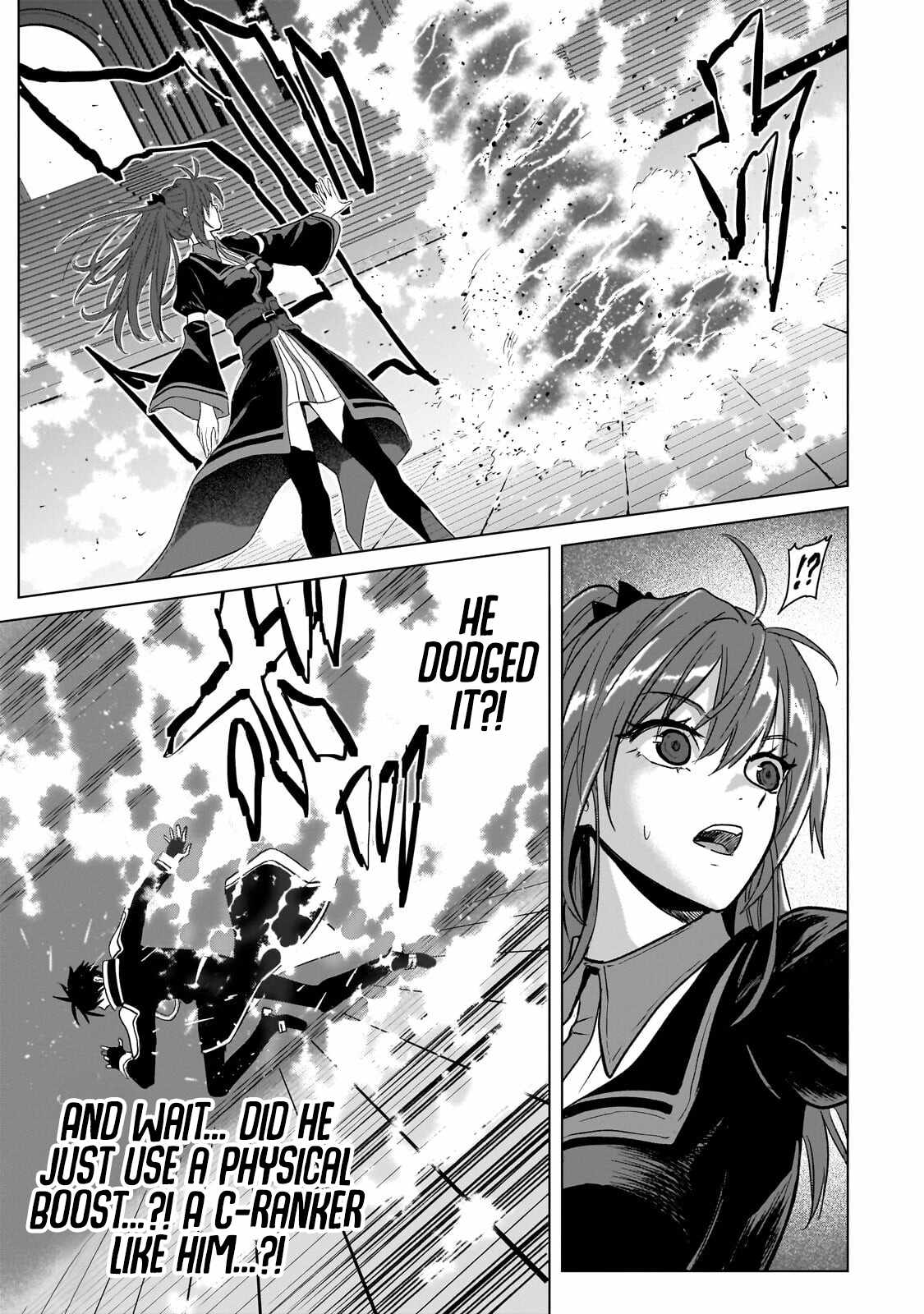 Jibun Wo SSS Kyuda to Omoikondeiru C Kyu Majutsu Gakusei Chapter 5-eng-li - Page 9