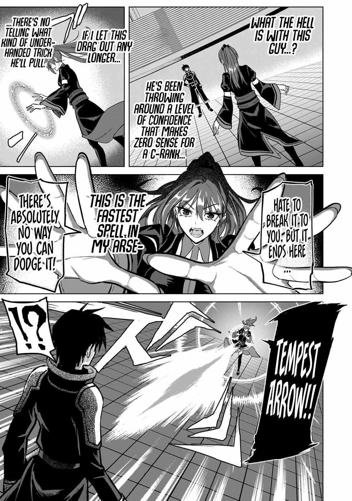 Jibun Wo SSS Kyuda to Omoikondeiru C Kyu Majutsu Gakusei Chapter 5-eng-li - Page 19