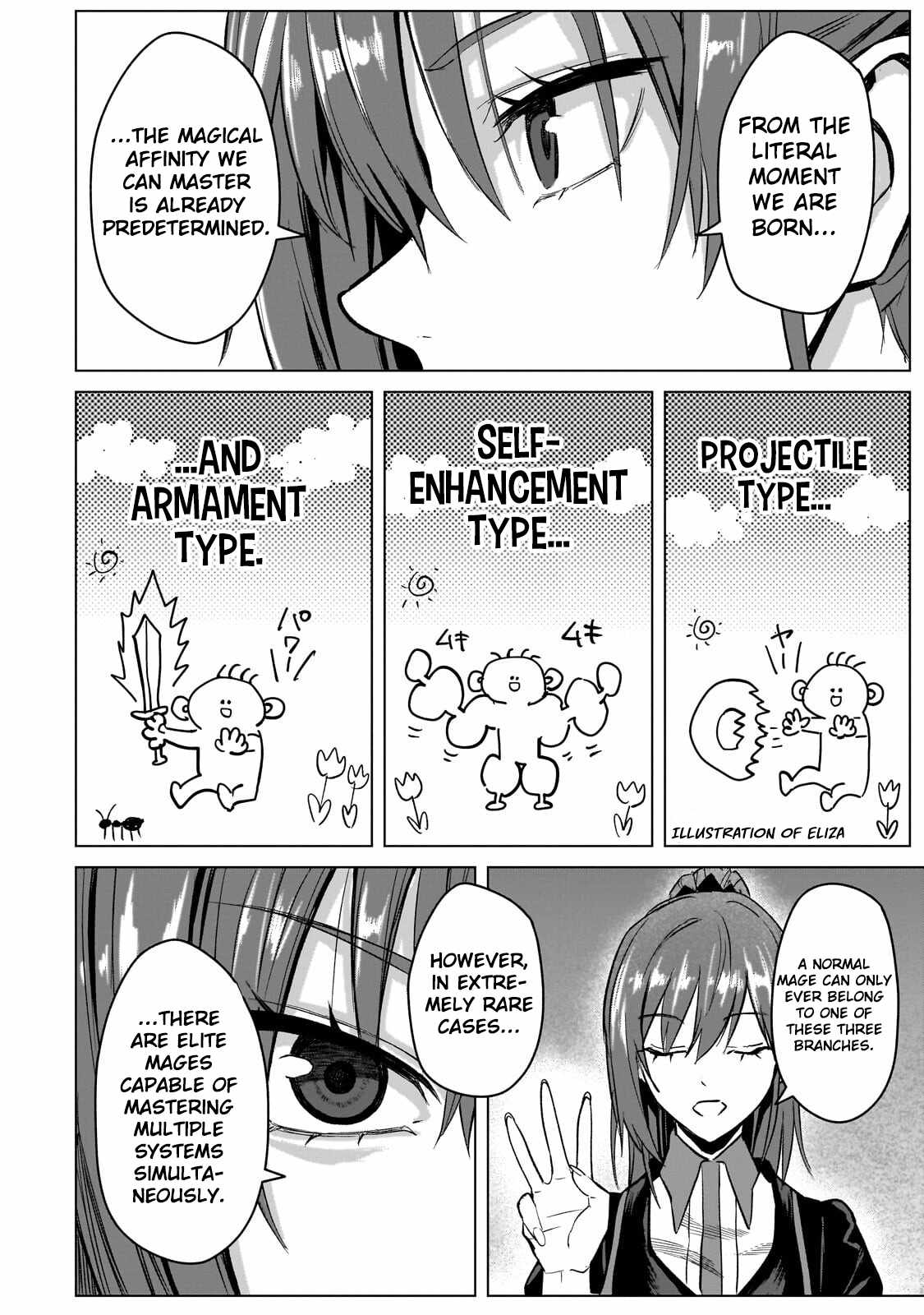 Jibun Wo SSS Kyuda to Omoikondeiru C Kyu Majutsu Gakusei Chapter 5-eng-li - Page 14