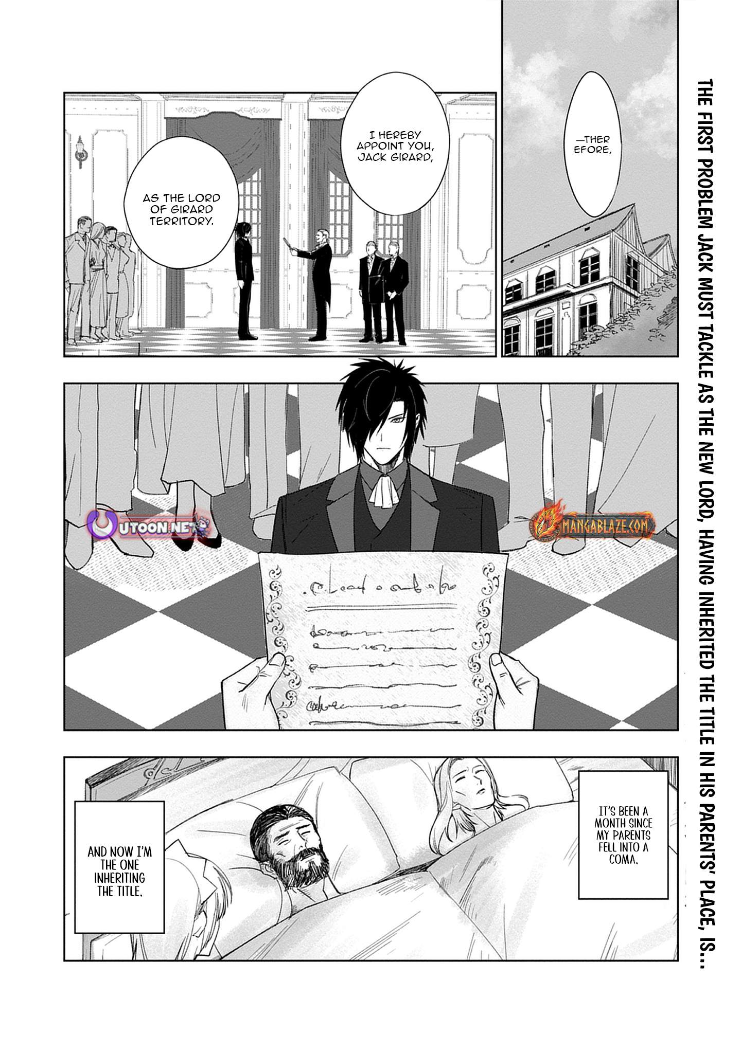 Akutoku Kizoku no Seizon Senryaku Chapter 2-1-eng-li - Page 1