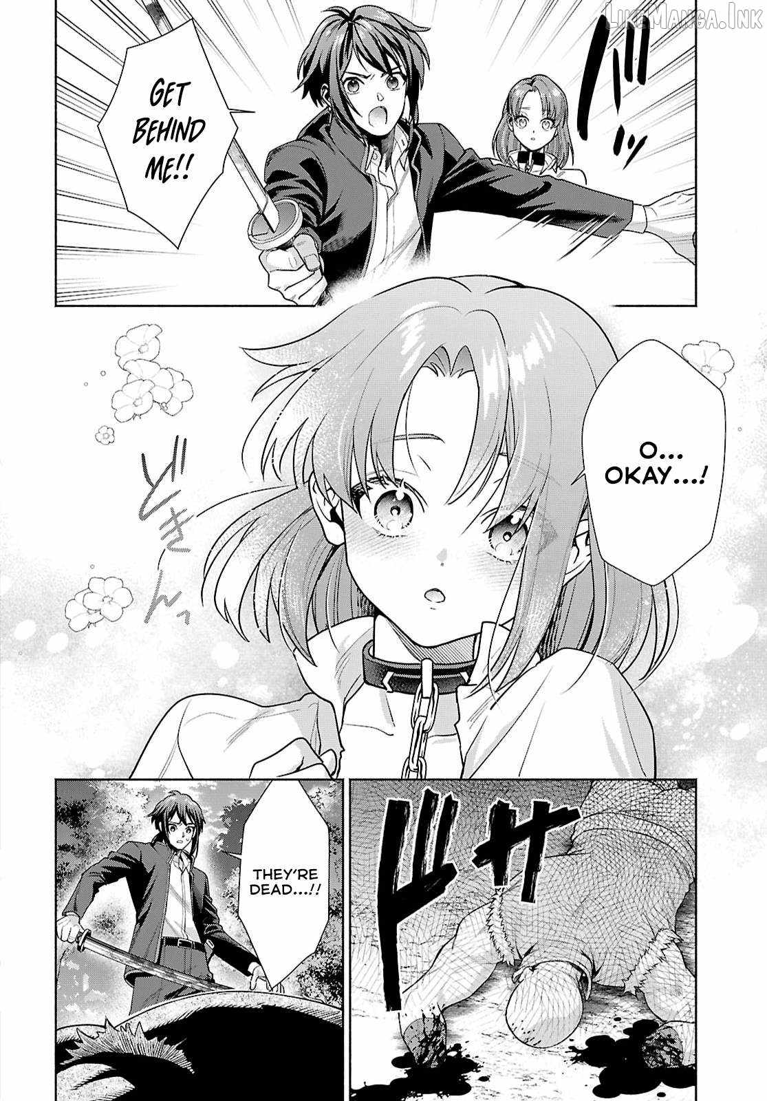 Muramura Shiteshimau Noroi no Youtou to Issho ni Isekai e Mayoikonde Shimatta Ken: Moto no Sekai e Kaeru tame ni Dorei o Hikiite Harem Party de Dungeon Kouryaku Shimasu Chapter 1-eng-li - Page 32