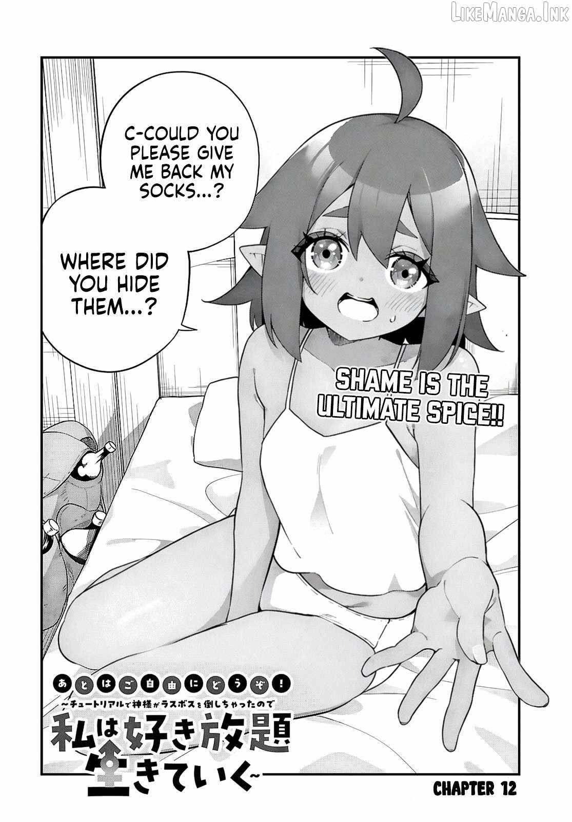 The Rest is Up to You ~Since God Defeated The Final Boss In The Tutorial, I’m Going To Live My Life However I Want~ Chapter 12-eng-li - Page 2
