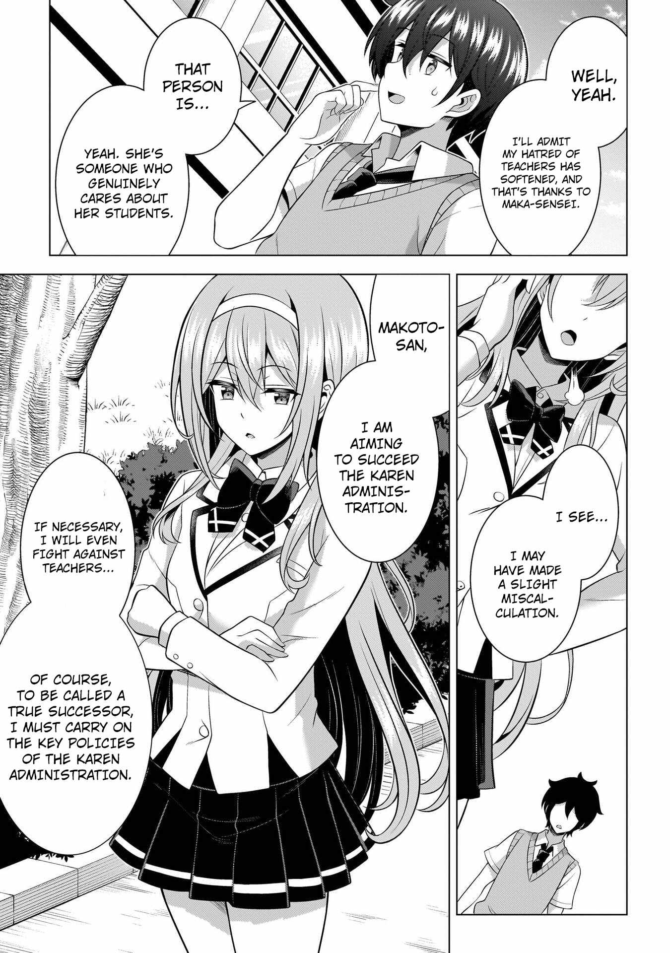 My Teacher-Girlfriend Chapter 71-eng-li - Page 9