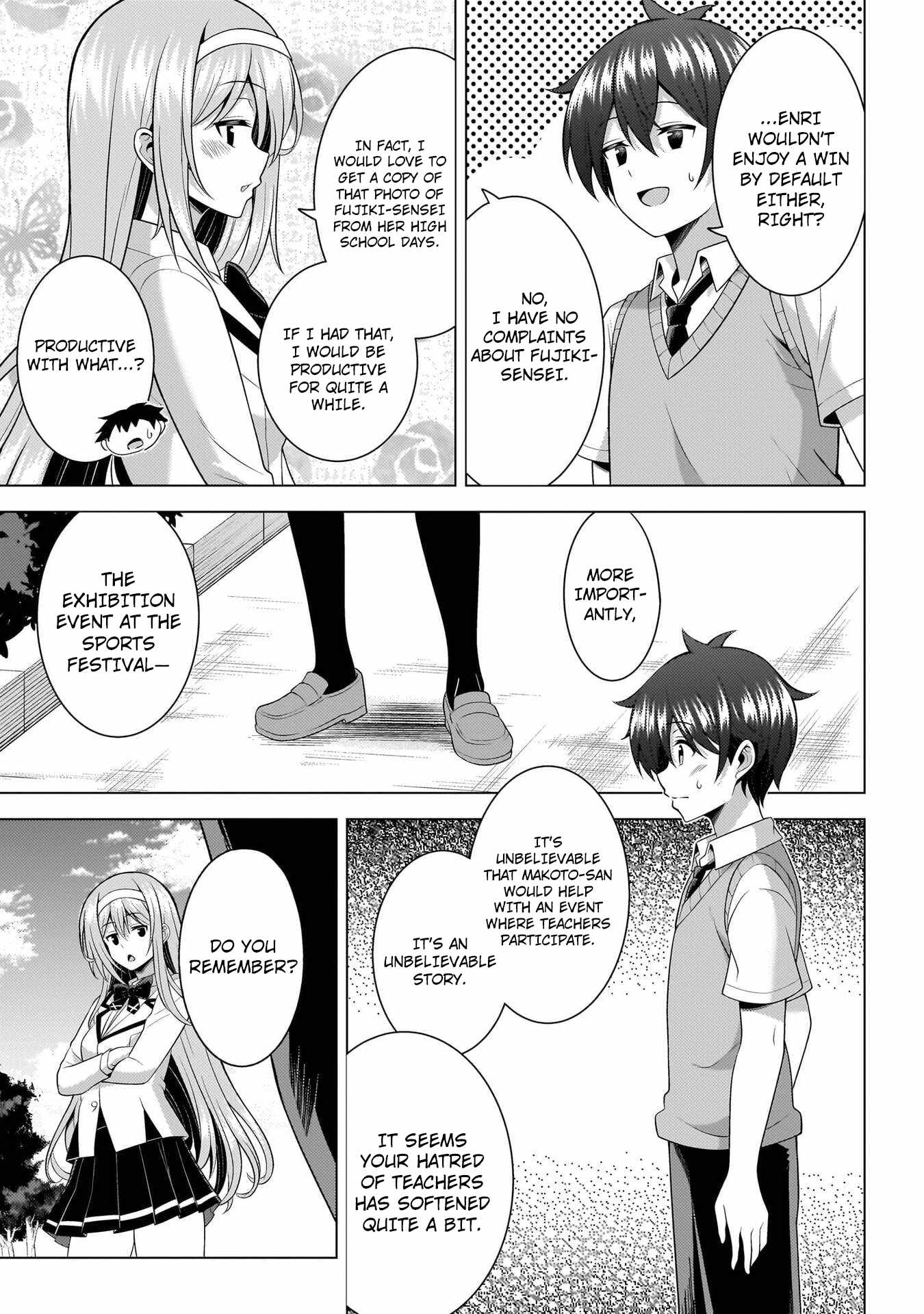 My Teacher-Girlfriend Chapter 71-eng-li - Page 7