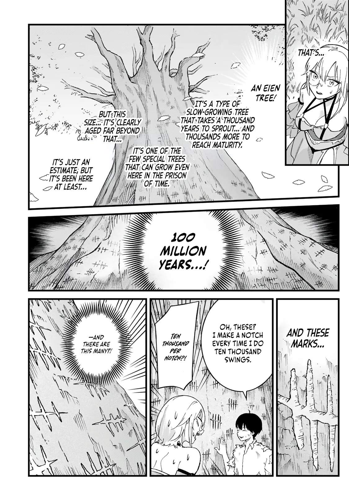 The Unaware Sword Saint Who Trained for 100 Million Years: Overwhelming Another World with the All-Purpose Divine Artifact Mocked as a Mere Stick and the “Sword Demon” Persona Born from Extreme Training Chapter 2-eng-li - Page 4