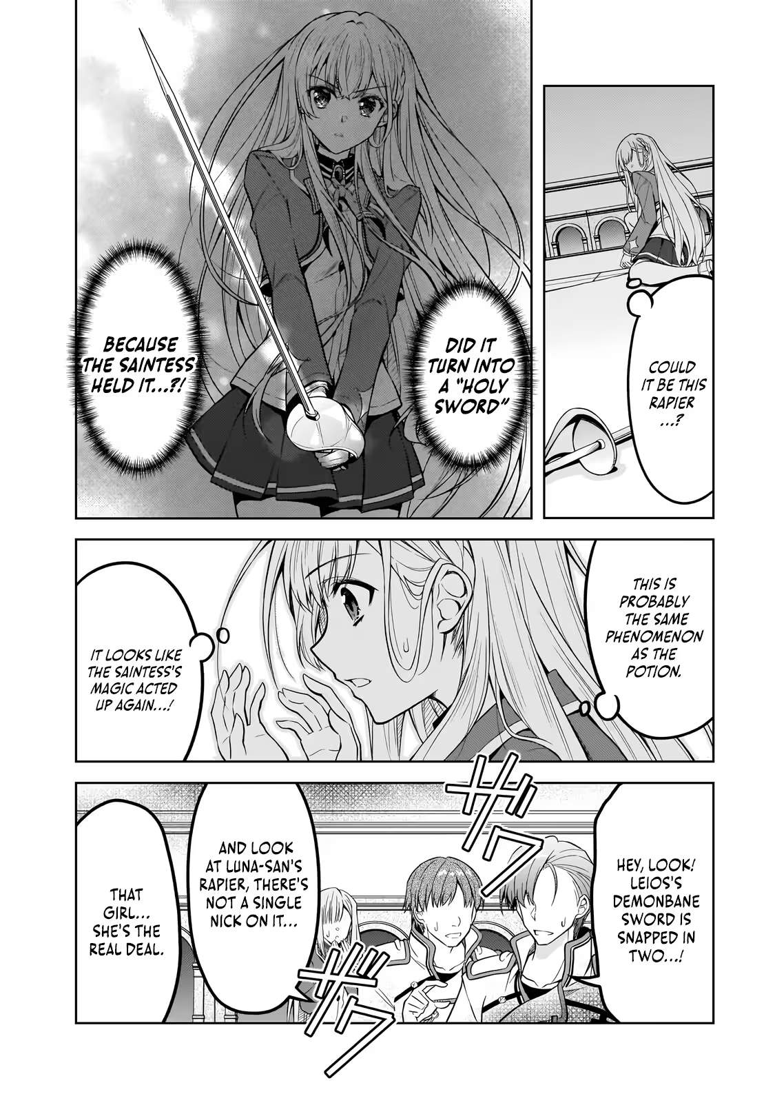 The Condemned Saintess Goes on the Path of a Villainess! Chapter 6-2-eng-li - Page 9