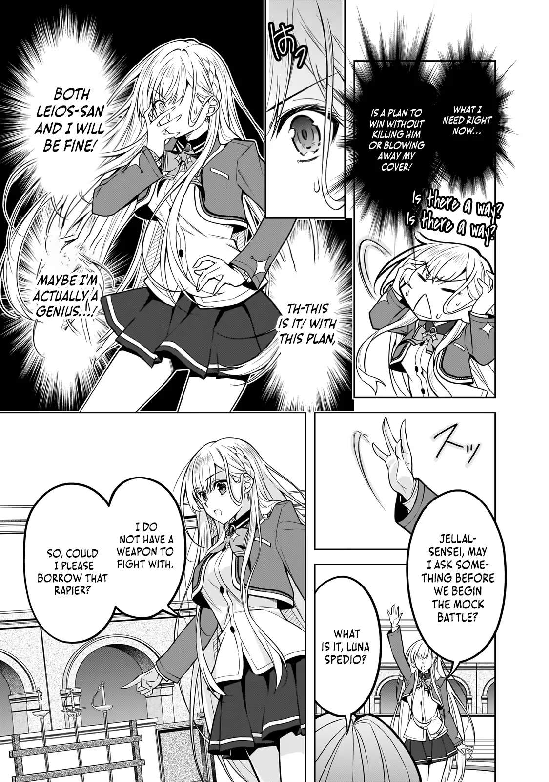 The Condemned Saintess Goes on the Path of a Villainess! Chapter 6-2-eng-li - Page 1