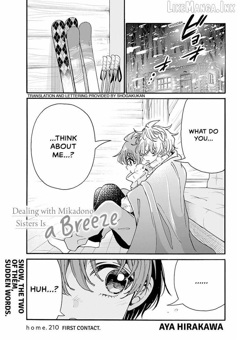 Mikadono Sanshimai wa Angai, Choroi Chapter 210-eng-li - Page 1