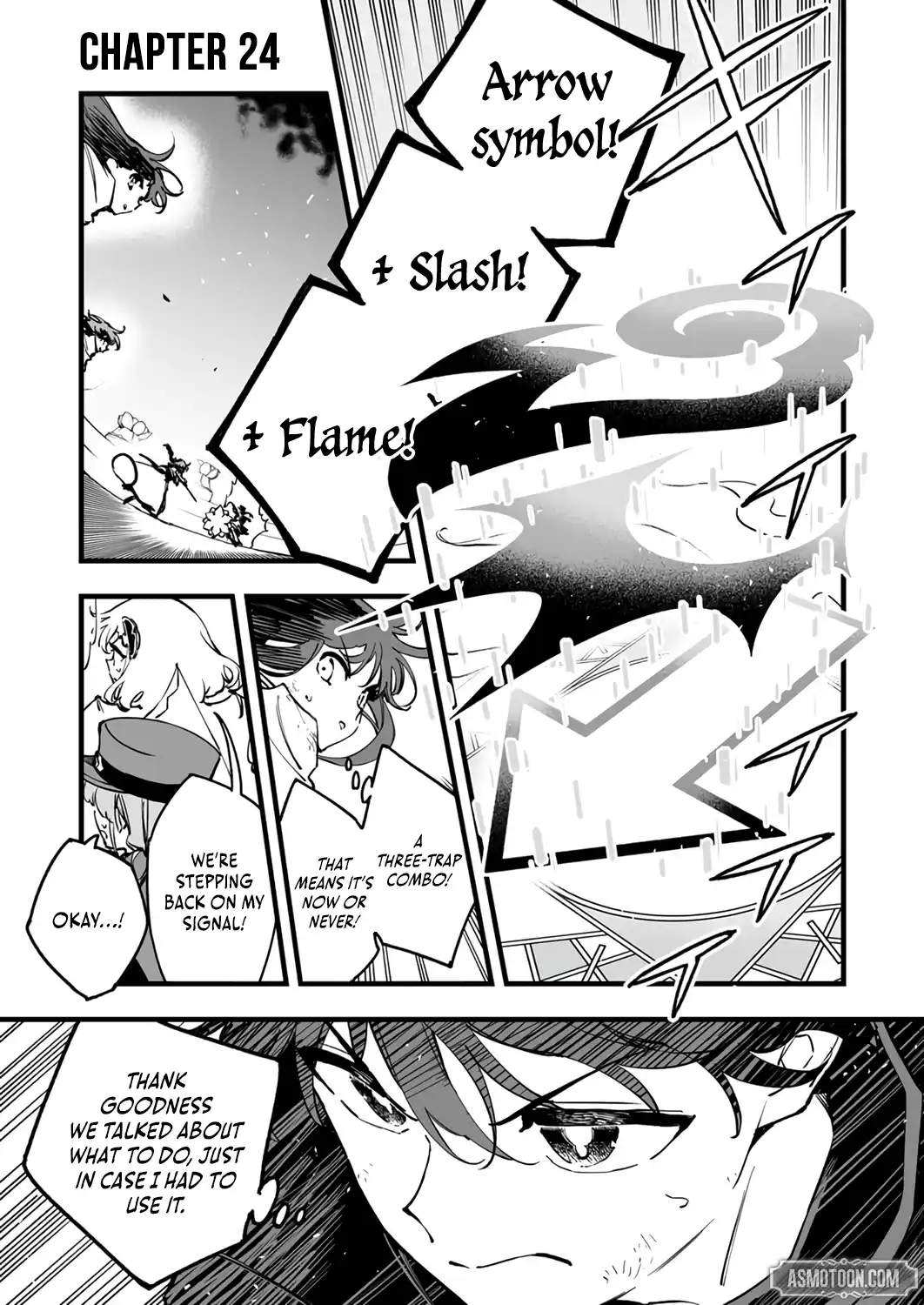 The Unfortunate 'Trapper' Cast Out of the Hero’s Party Will Defy Fate and Become the Strongest with the Unique Skill 'Arrow' Chapter 24-eng-li - Page 1