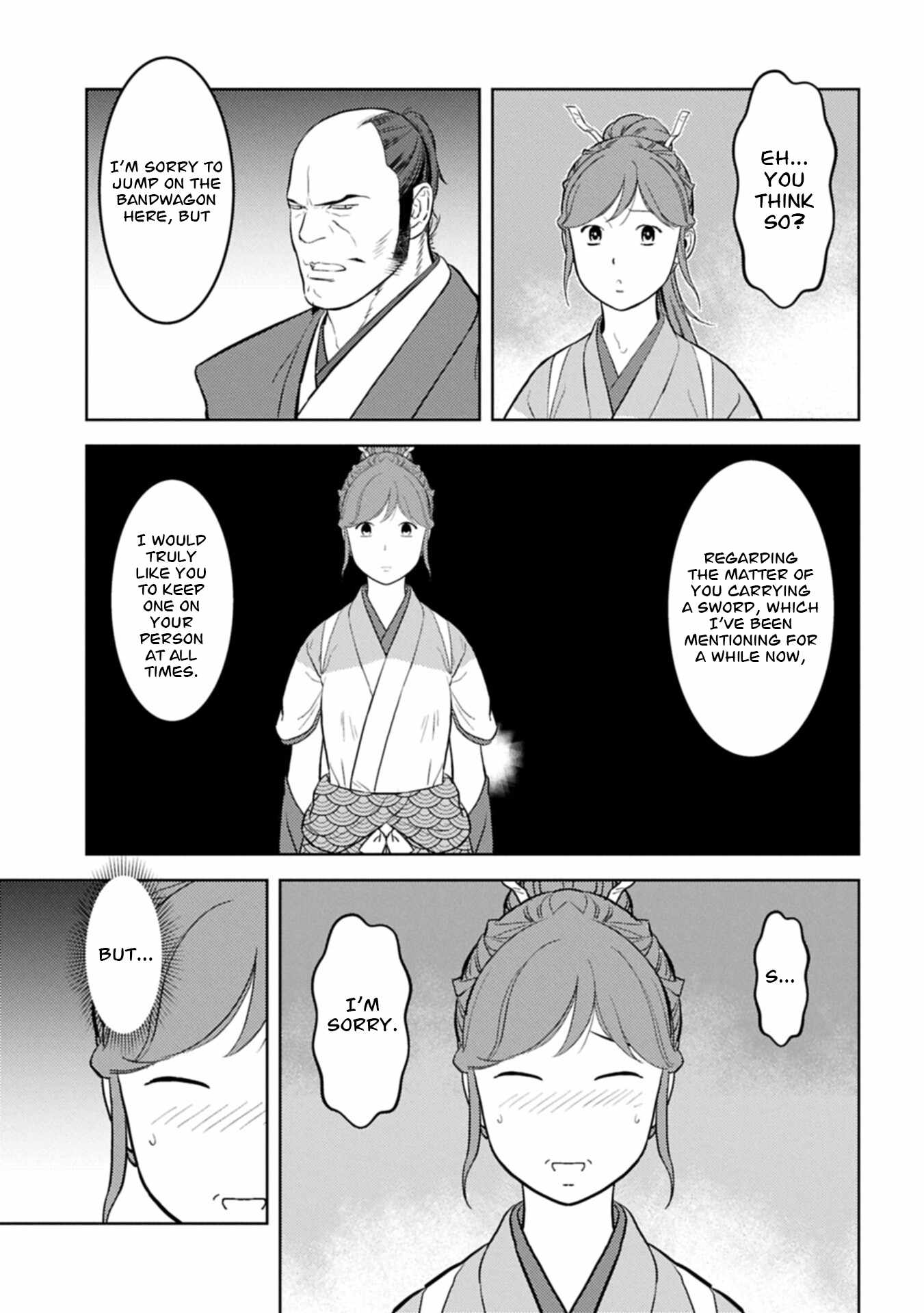 Sengoku Komachi Kuroutan: Noukou Giga Chapter 103-eng-li - Page 21