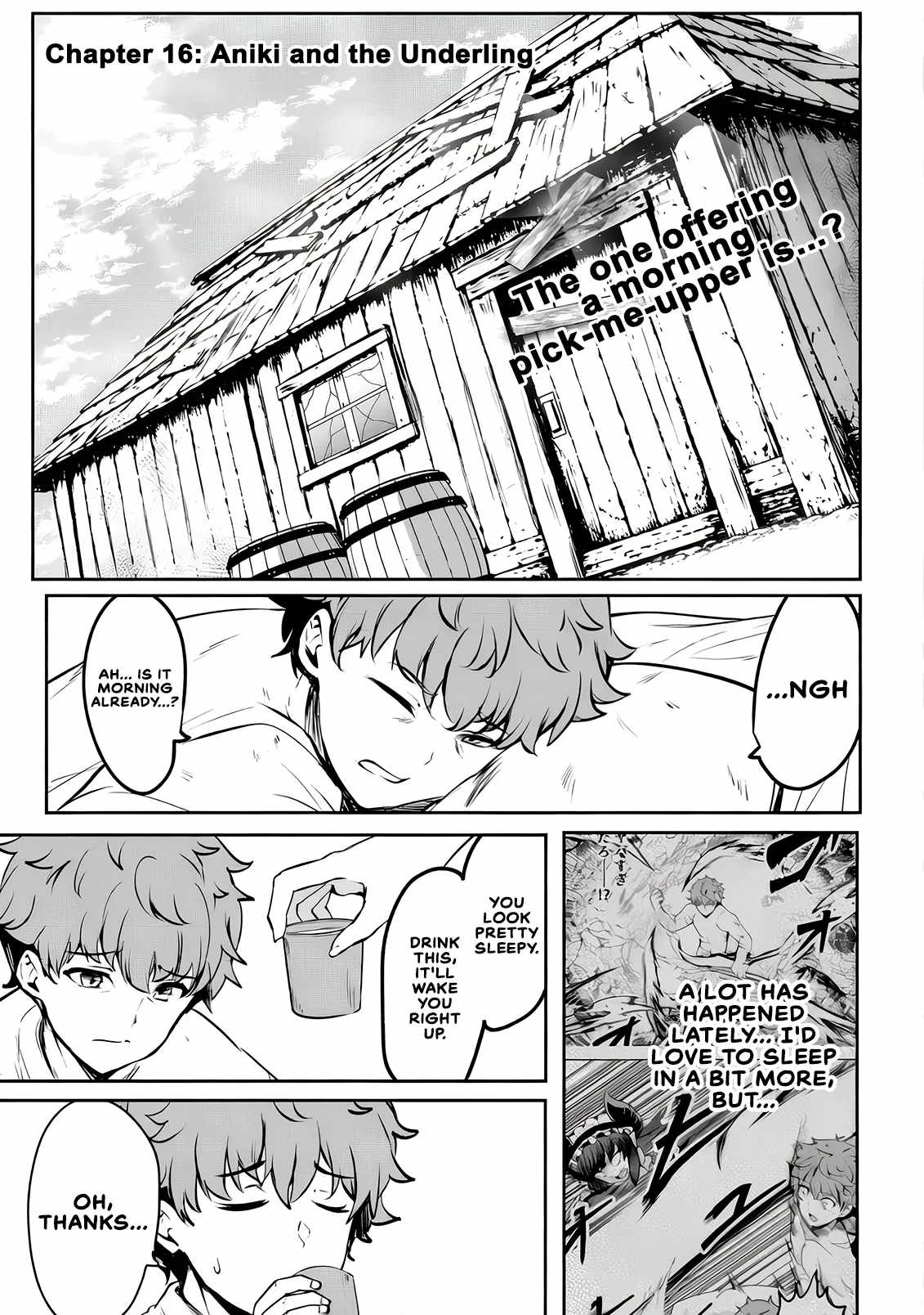 No matter how hard I tried, I was banished from level 0 for a thousand years ~The boy who was called the enemy of god meets the goddess of company slaves and gains the strongest power~ Chapter 16-eng-li - Page 0