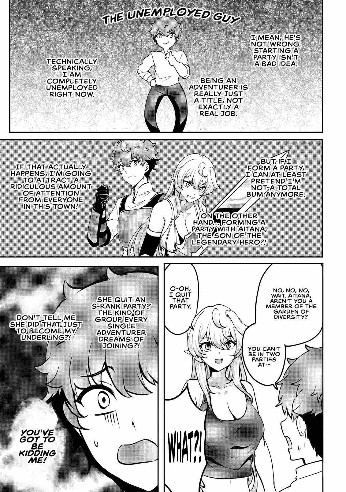 No matter how hard I tried, I was banished from level 0 for a thousand years ~The boy who was called the enemy of god meets the goddess of company slaves and gains the strongest power~ Chapter 16-eng-li - Page 16