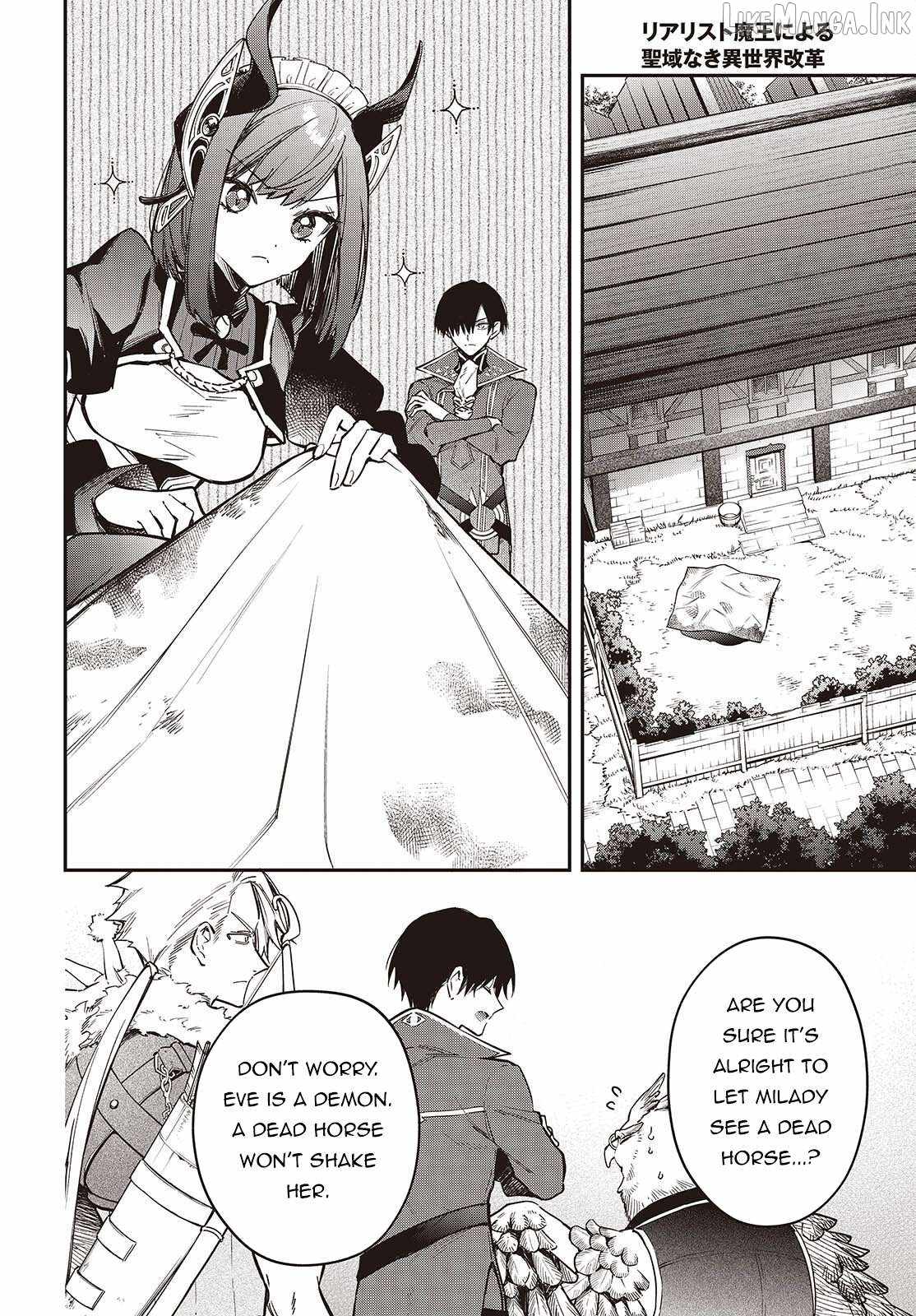 Realist Maou Niyoru Seiiki Naki Isekai Kaikaku Chapter 78-eng-li - Page 4