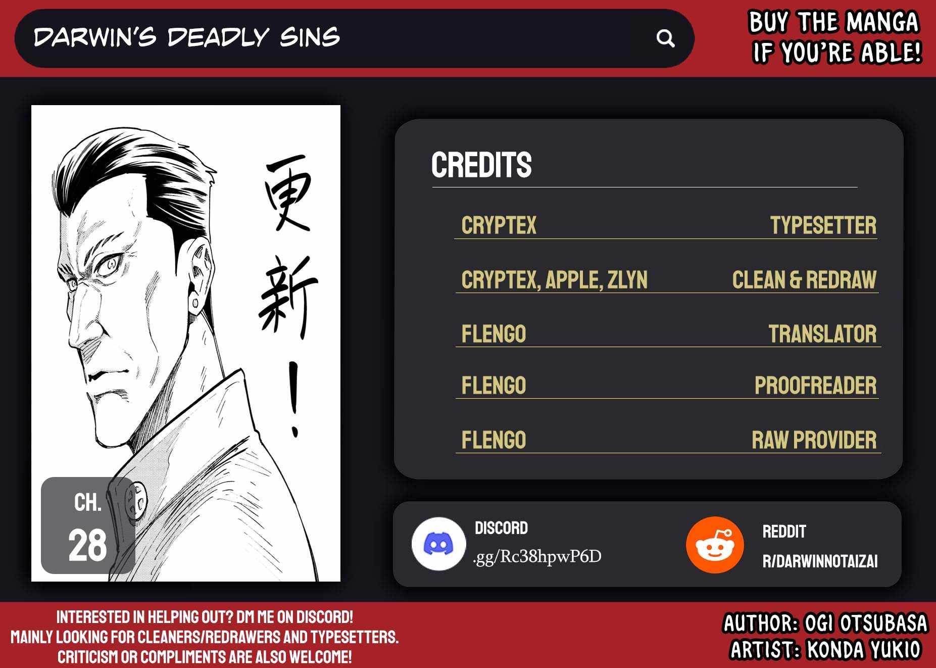 Darwin's Deadly Sins Chapter 28-eng-li - Page 1