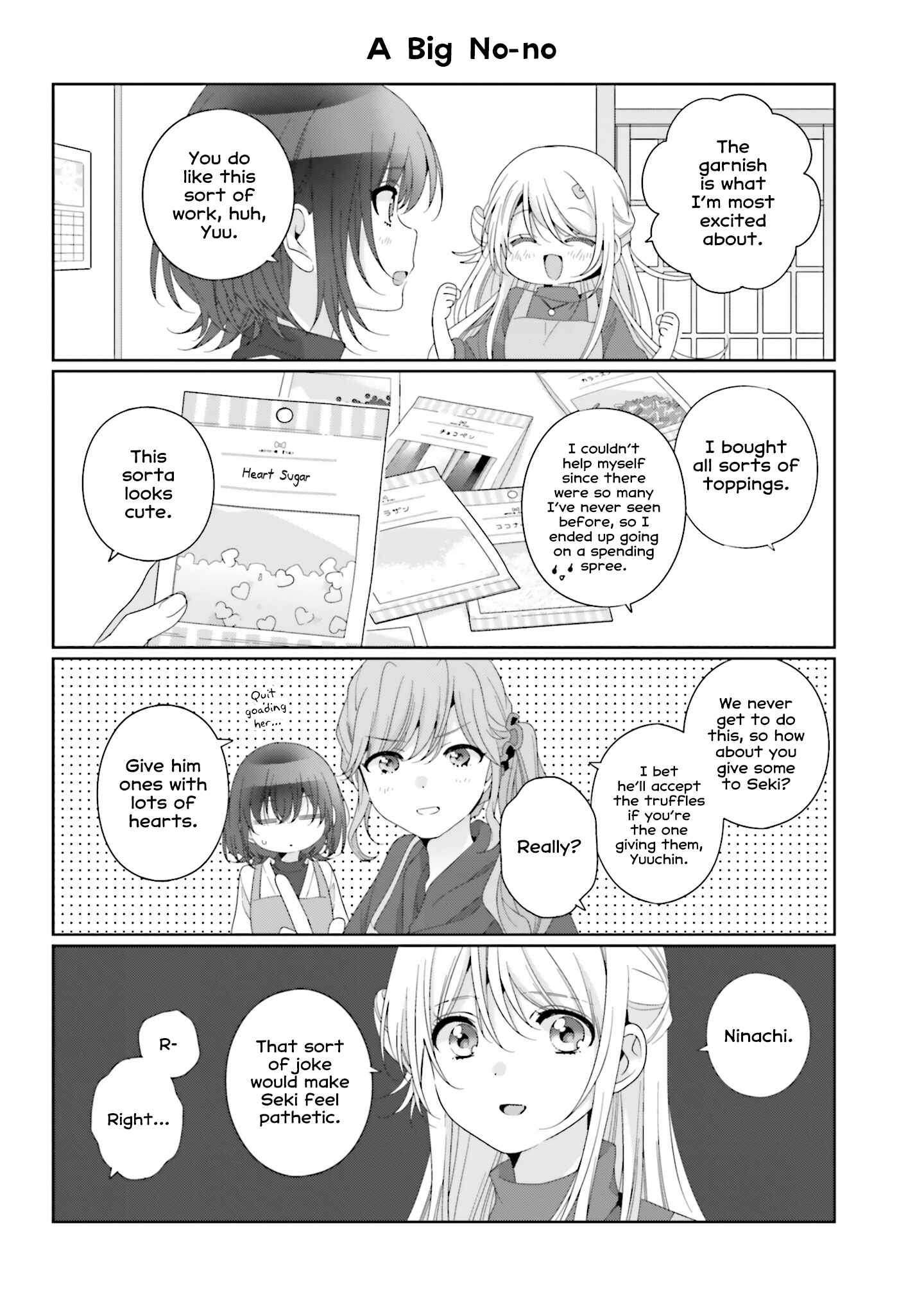 I Became Friends with the Second Cutest Girl in My Class Chapter 42-5-eng-li - Page 1