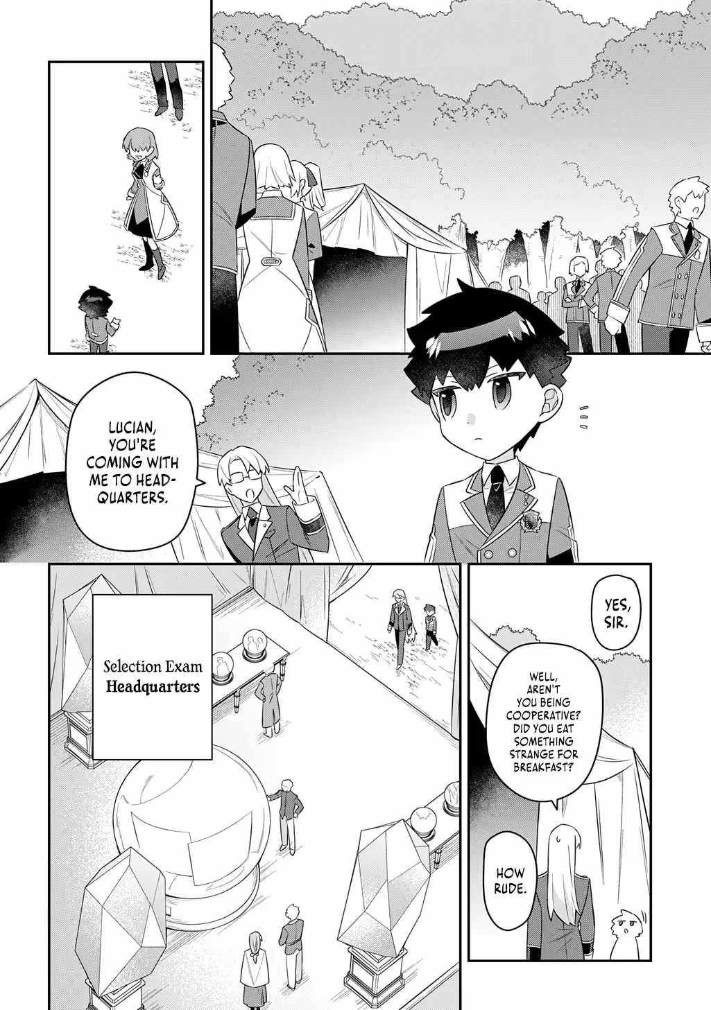 The Divine Mage: The God-Beloved Dropout Enters the Magic Academy Chapter 16-eng-li - Page 4