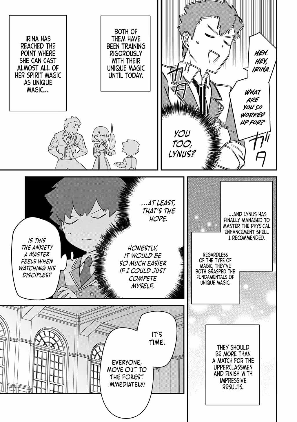 The Divine Mage: The God-Beloved Dropout Enters the Magic Academy Chapter 16-eng-li - Page 3