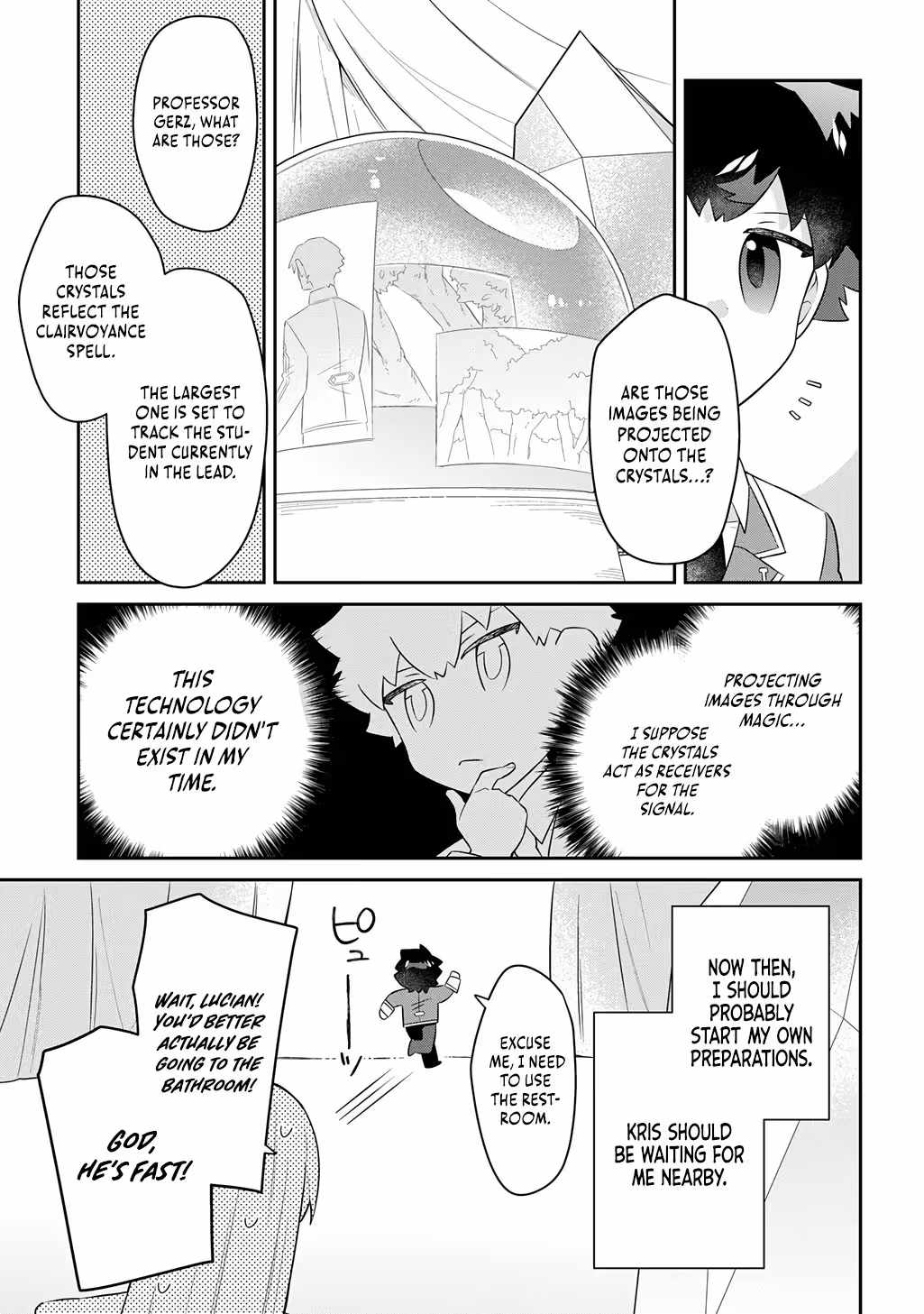 The Divine Mage: The God-Beloved Dropout Enters the Magic Academy Chapter 16-eng-li - Page 5