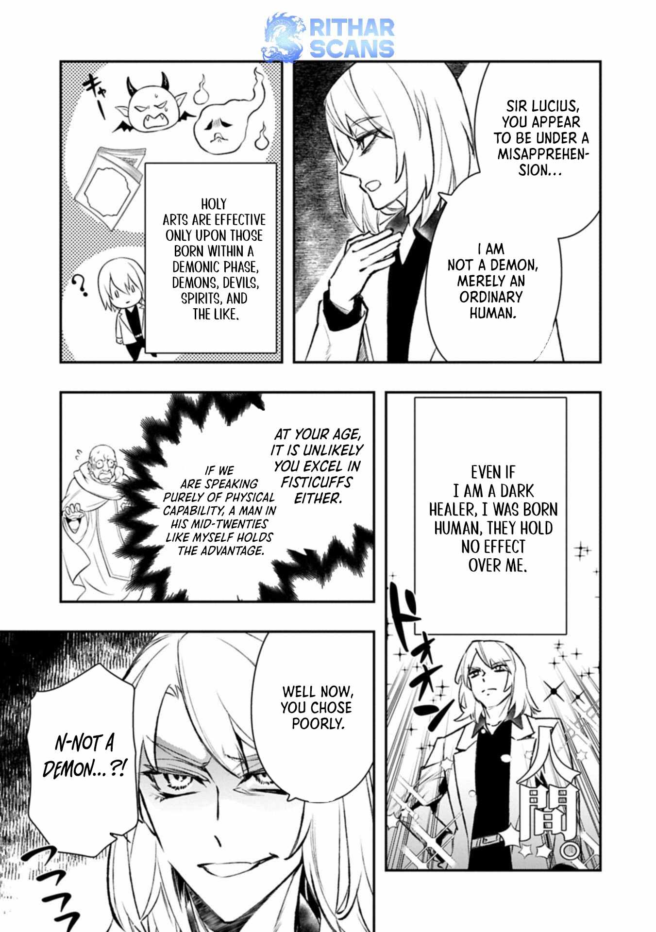 Itan No Dark Healer, Makoku Kanbu Toshite Jinrui Wo Suitai Ni Michibiku You Desu Chapter 4-eng-li - Page 4